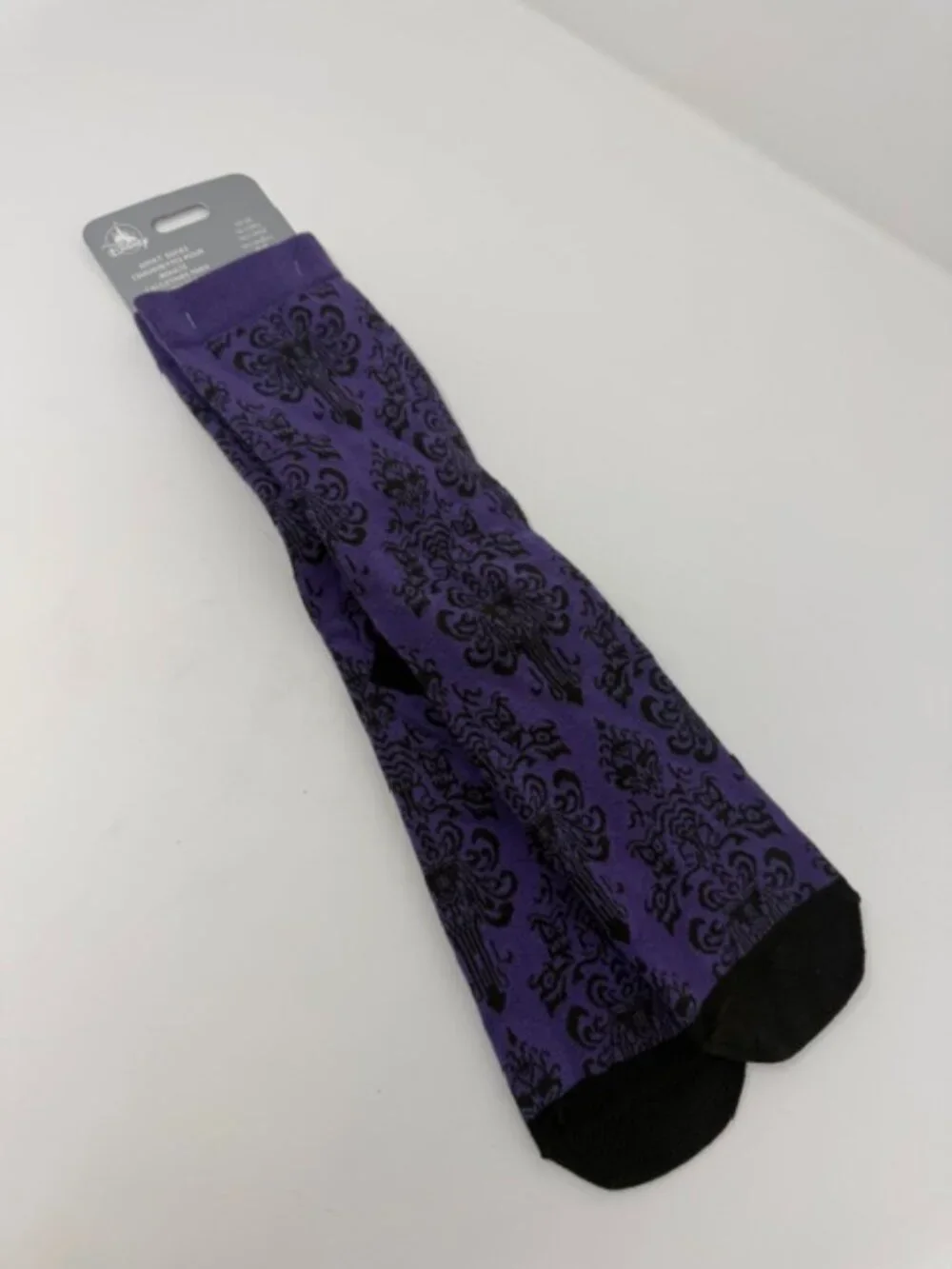 Disney Haunted Mansion Wallpaper Dress Socks